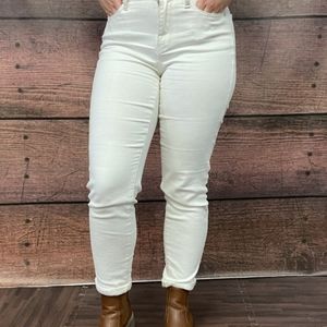 White Judy Blue Boyfriend